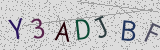Défi visuel du captcha