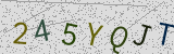 Défi visuel du captcha