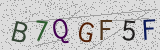 Défi visuel du captcha