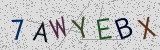 Défi visuel du captcha