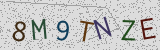 Défi visuel du captcha