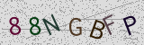 Défi visuel du captcha