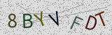 Défi visuel du captcha