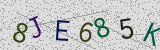 Défi visuel du captcha
