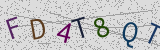 Défi visuel du captcha